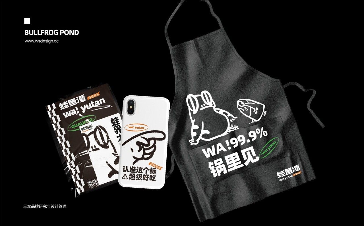 蛙鱼潭｜品牌VI设计 品牌视觉案例展示图14 王双品牌设计