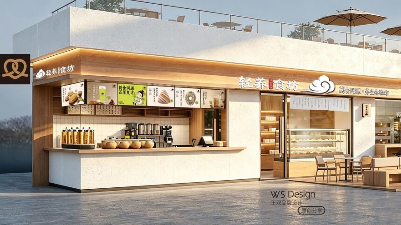 轻养食坊｜品牌全案升级设计 品牌全案 / 品牌视觉 / 包装设计案例展示图1 王双品牌设计